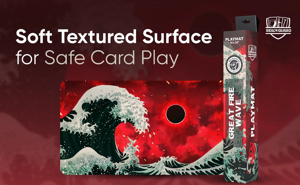 Realm Guard Playmat - Great Fire Wave