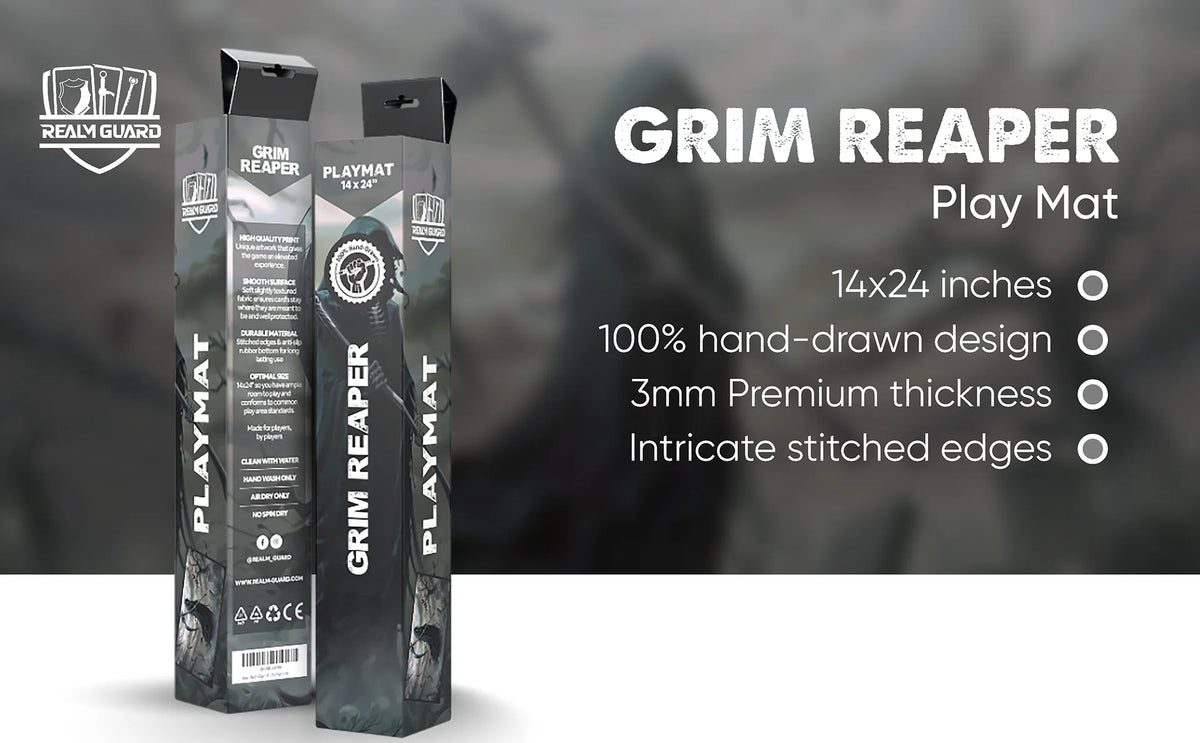 Realm Guard Playmat - Grim Reaper