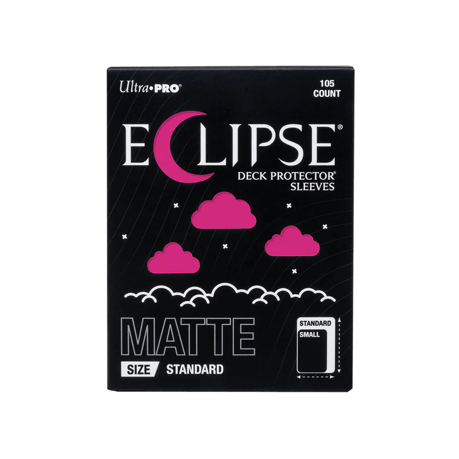 Enhanced Eclipse Standard Matte Sleeves: Hot Pink (105)