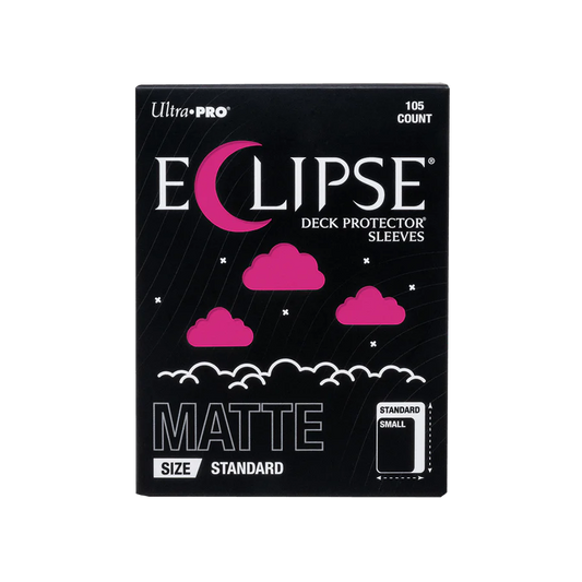 Enhanced Eclipse Standard Matte Sleeves: Hot Pink (105)