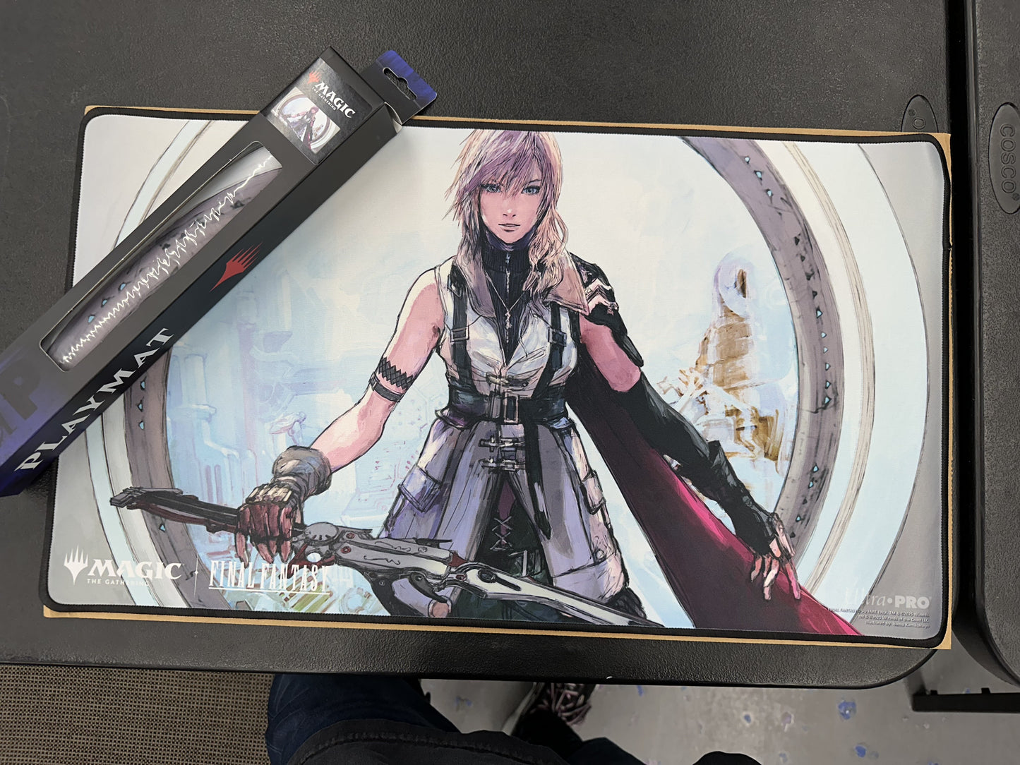 Final Fantasy Playmat - Lightning, Army of One (Stitched)