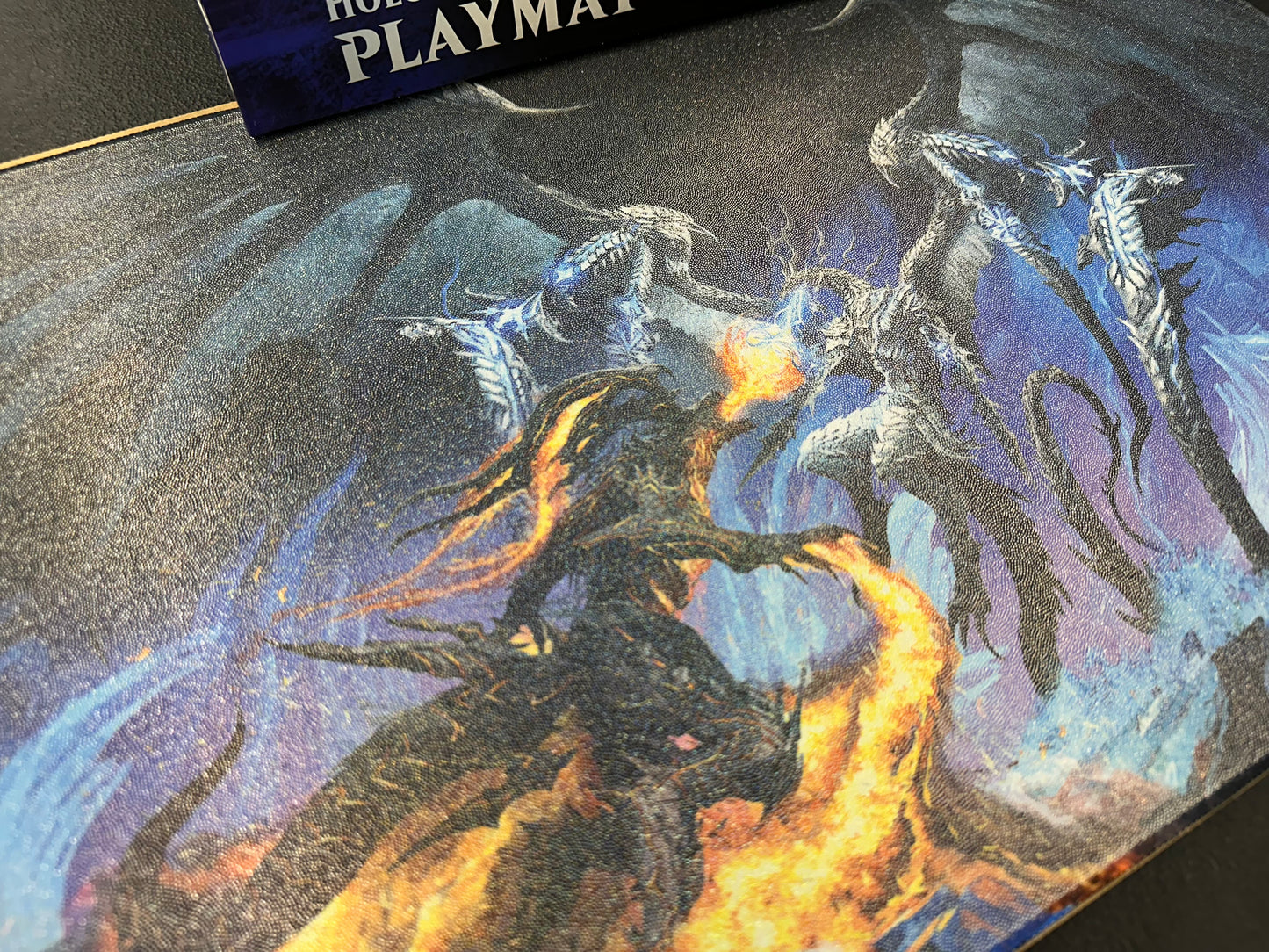 Final Fantasy Playmat - Bahamut and Ifrit (Holofoil)