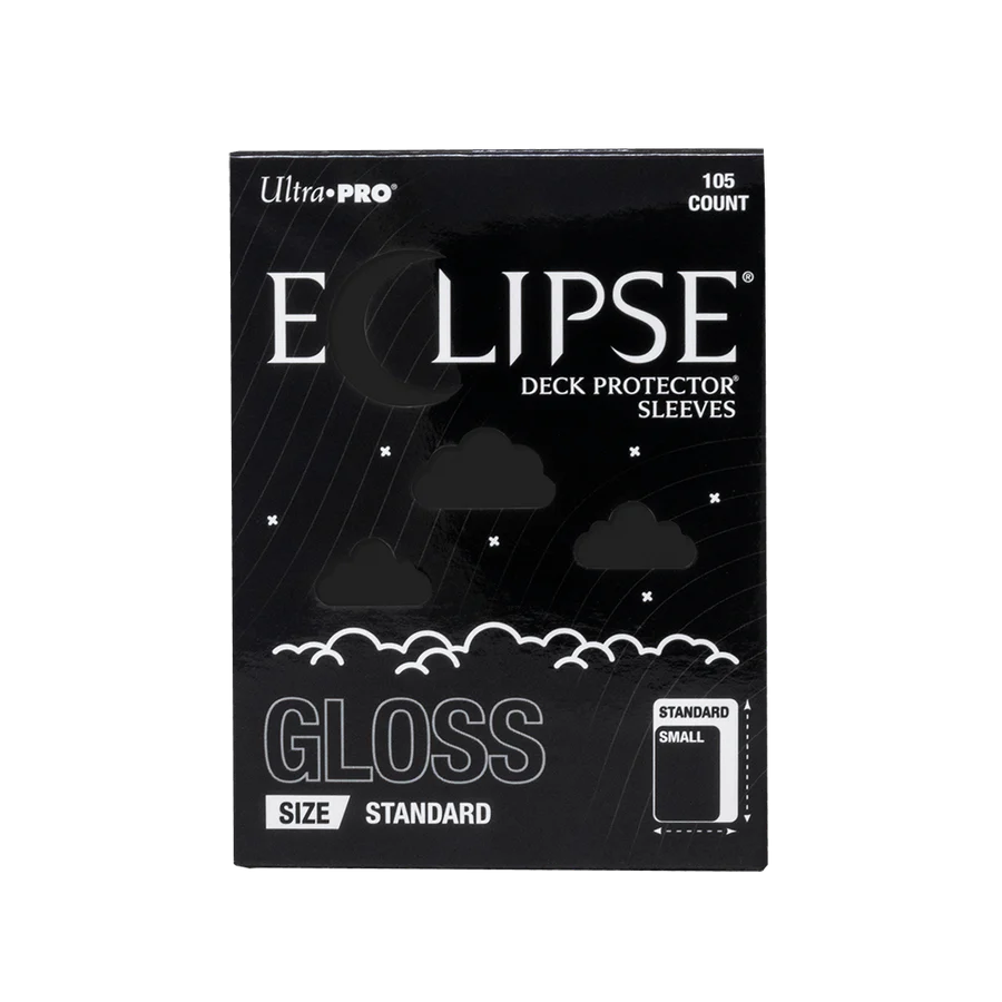 Enhanced Eclipse Standard Matte Sleeves: Jet Black (105)