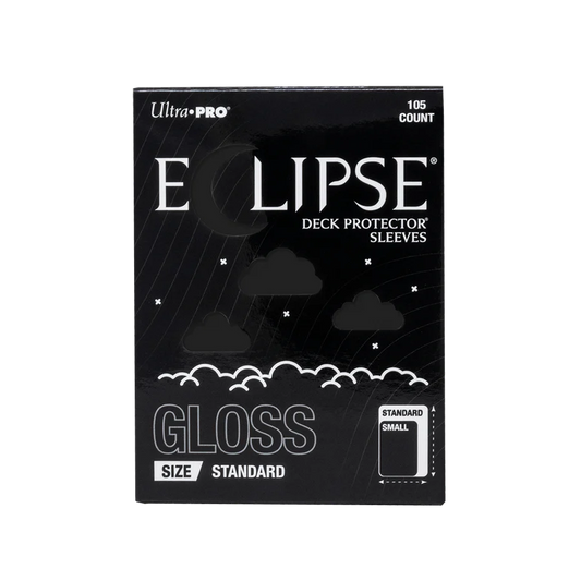 Enhanced Eclipse Standard Matte Sleeves: Jet Black (105)