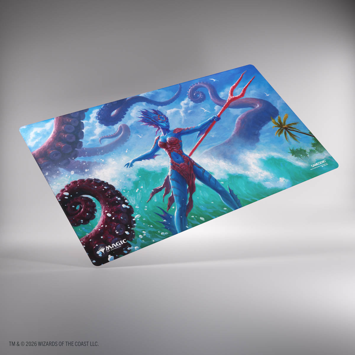 Reality Fracture Playmat - Kiora of Salt and Sand/Kiora of Fire and Ashes (Double Sided)