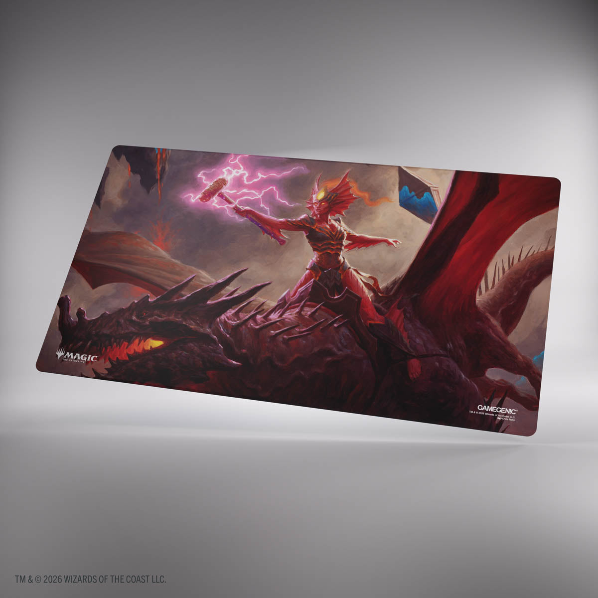 Reality Fracture Playmat - Kiora of Salt and Sand/Kiora of Fire and Ashes (Double Sided)
