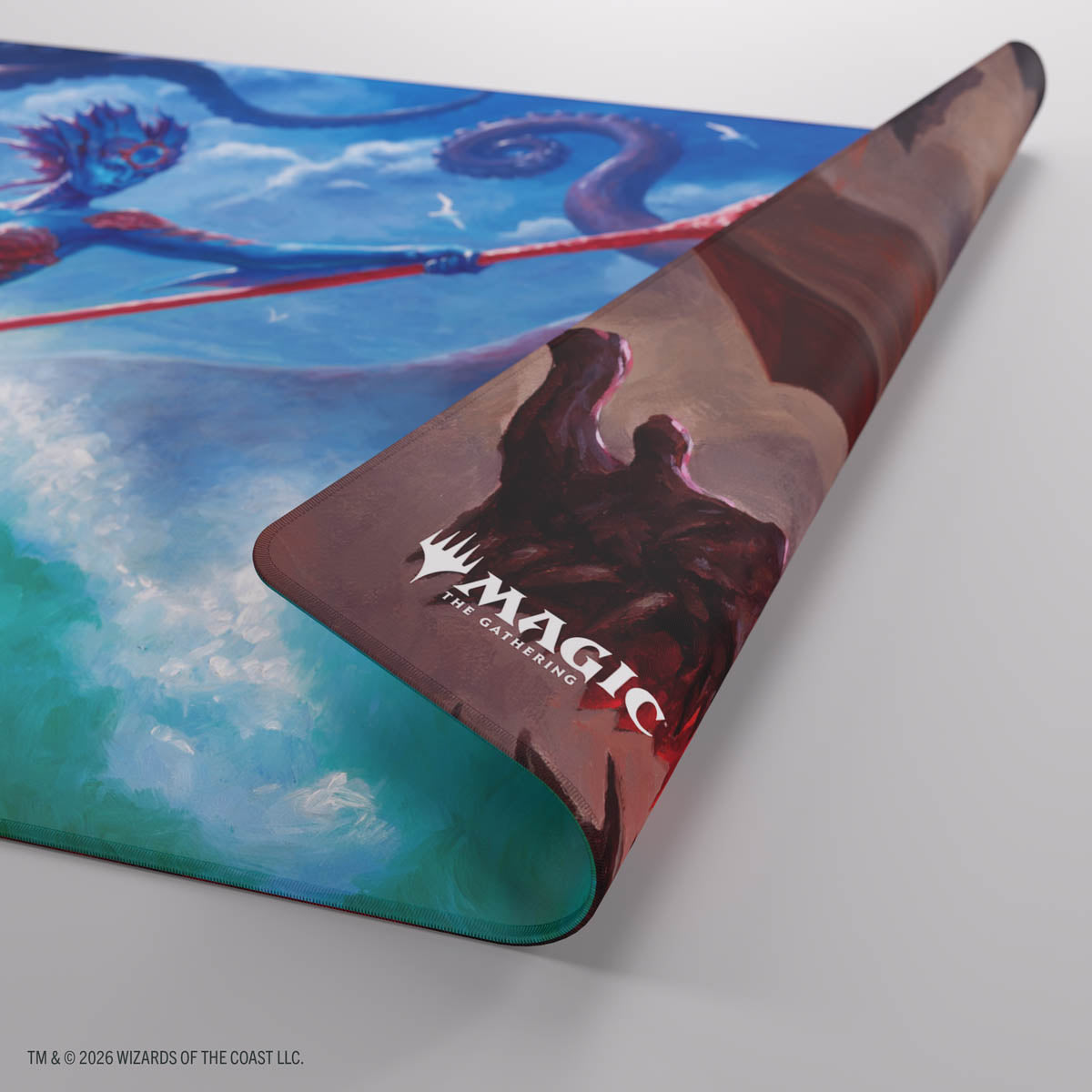 Reality Fracture Playmat - Kiora of Salt and Sand/Kiora of Fire and Ashes (Double Sided)