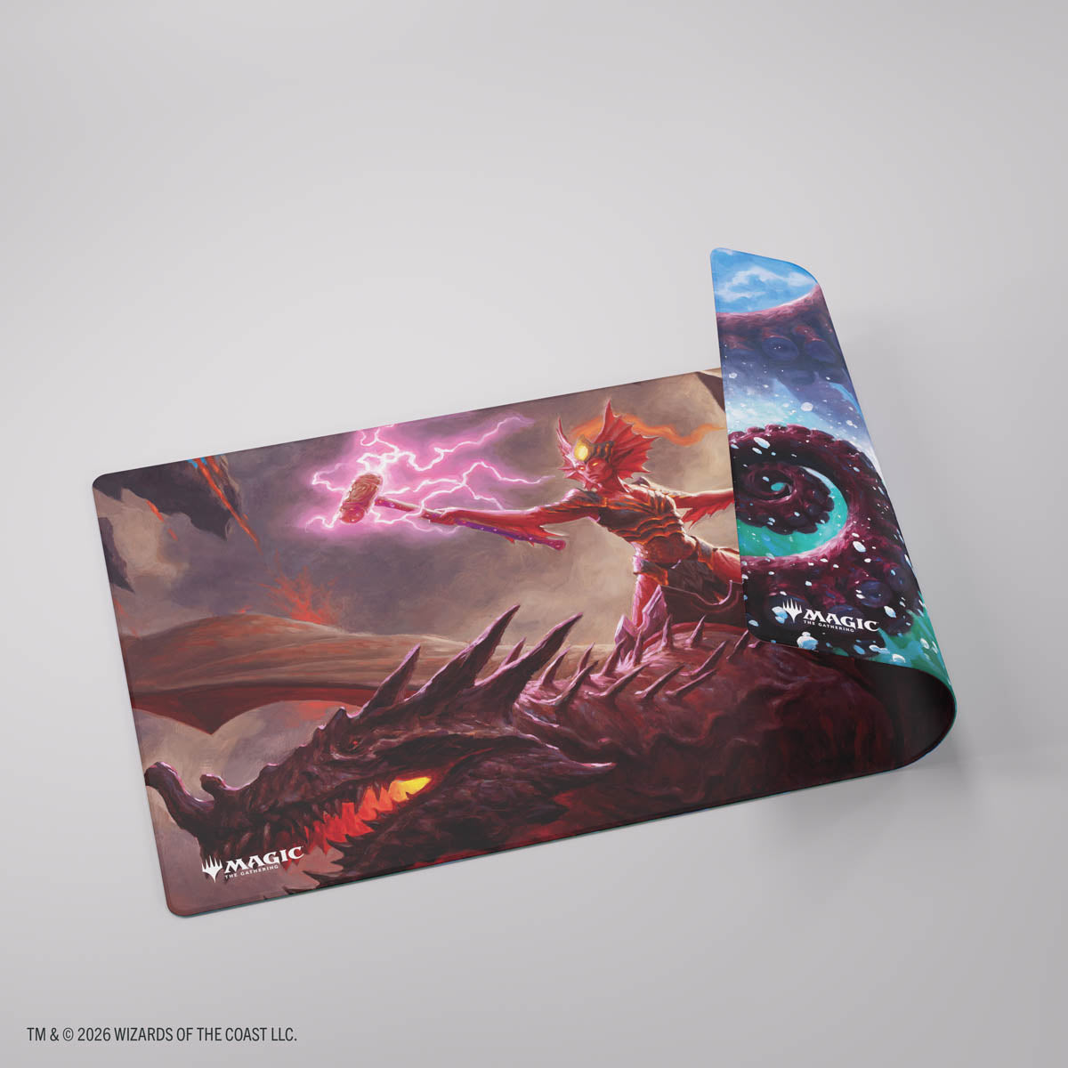 Reality Fracture Playmat - Kiora of Salt and Sand/Kiora of Fire and Ashes (Double Sided)