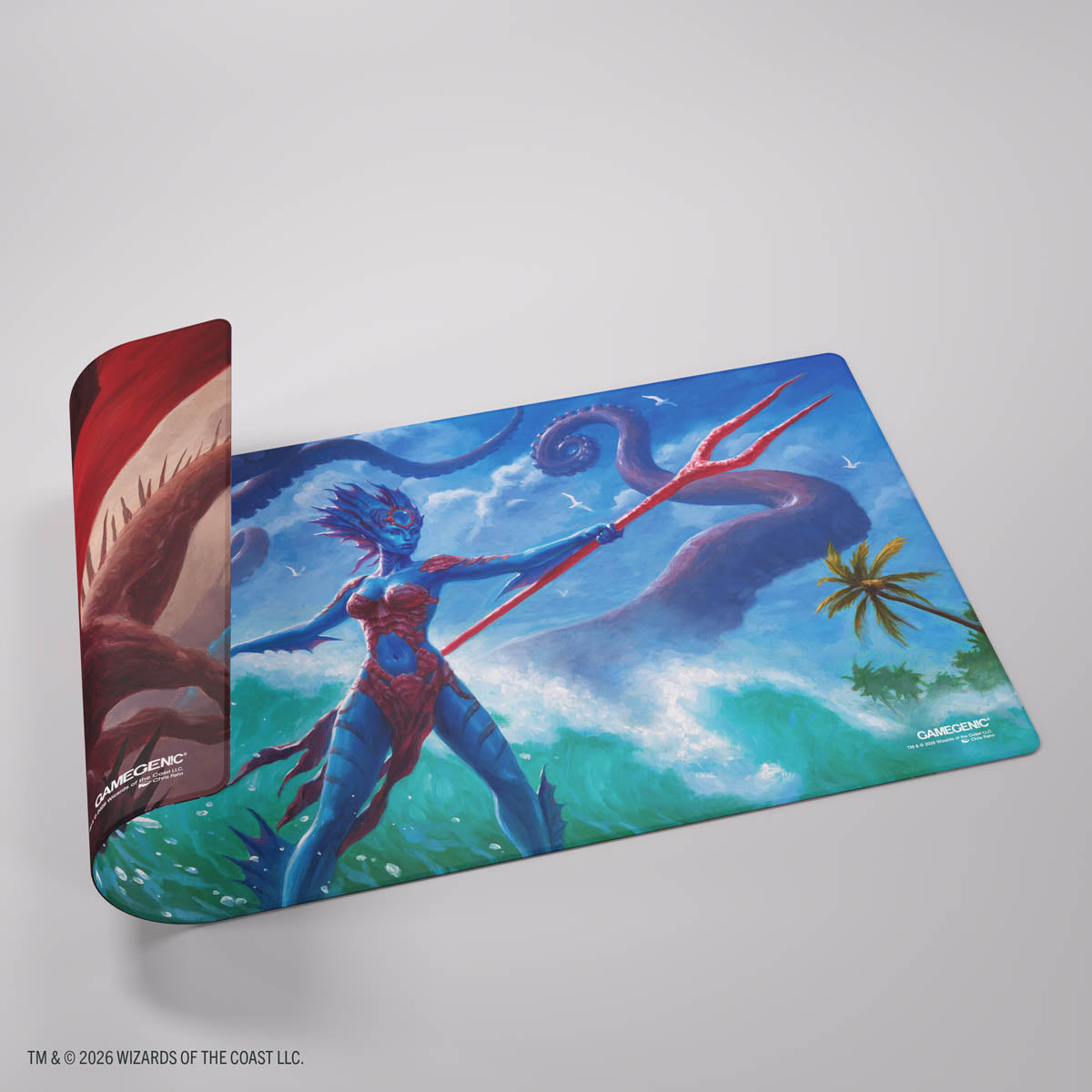 Reality Fracture Playmat - Kiora of Salt and Sand/Kiora of Fire and Ashes (Double Sided)