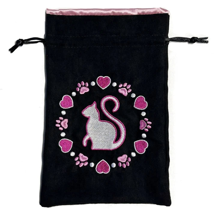 Black Oak Workshop Dice Bag: Kitty Clacks