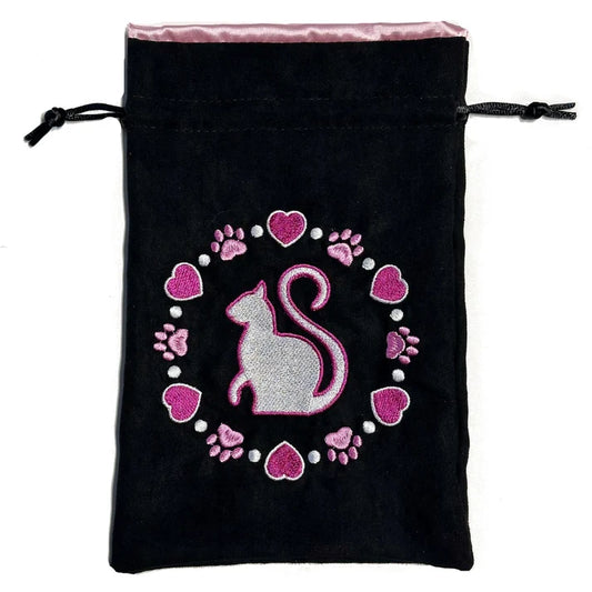 Black Oak Workshop Dice Bag: Kitty Clacks