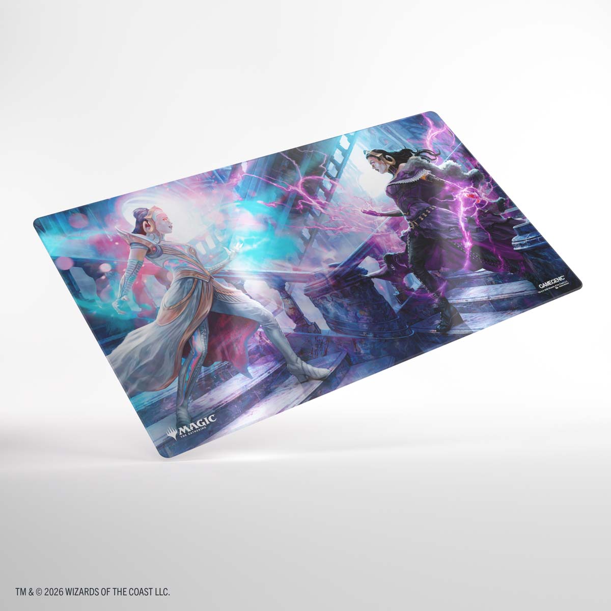 Reality Fracture Playmat - Liliana, Devoted Healer/Liliana, Callous Necromancer (Holofoil)