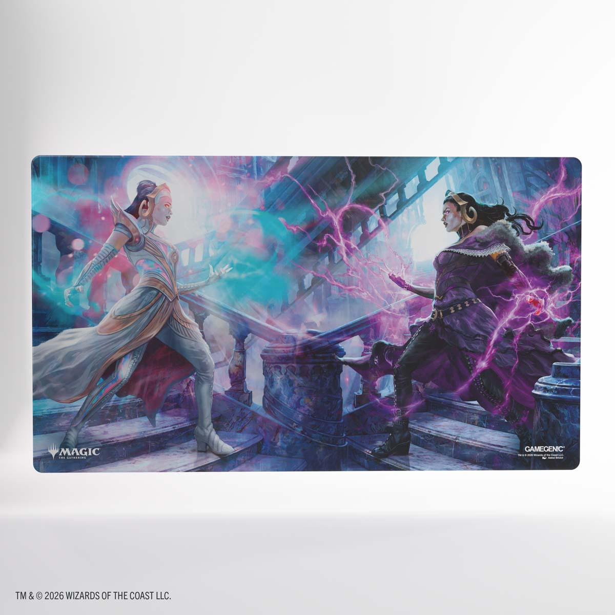 Reality Fracture Playmat - Liliana, Devoted Healer/Liliana, Callous Necromancer (Holofoil)