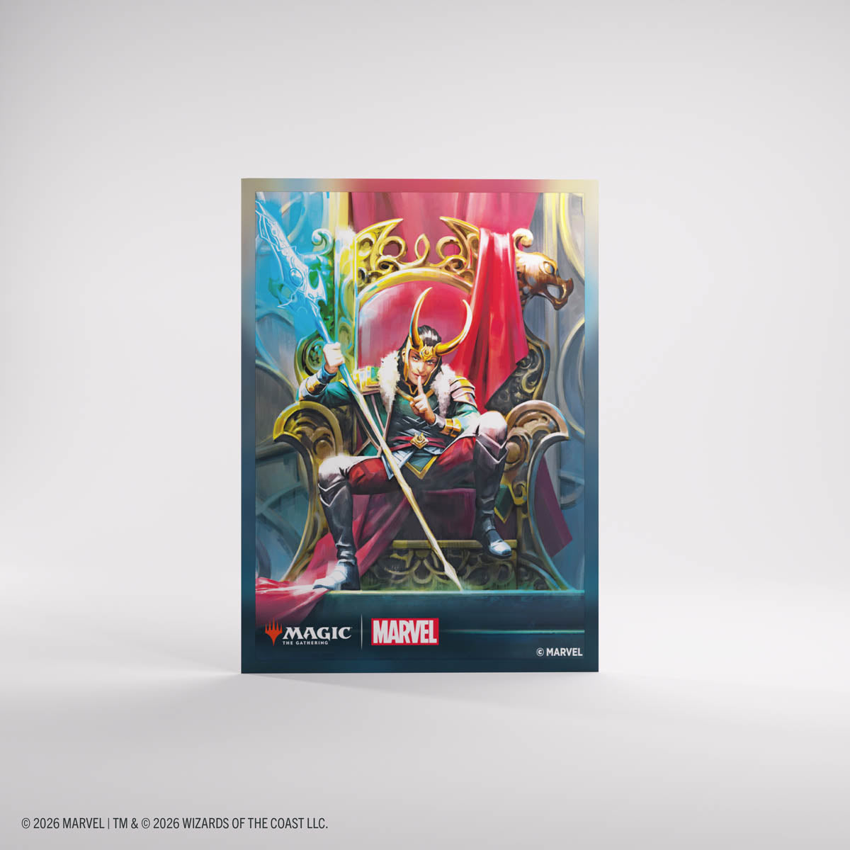 Gamegenic Standard Marvel Super Heroes Art Sleeves: Loki Laufeyson (105ct.)