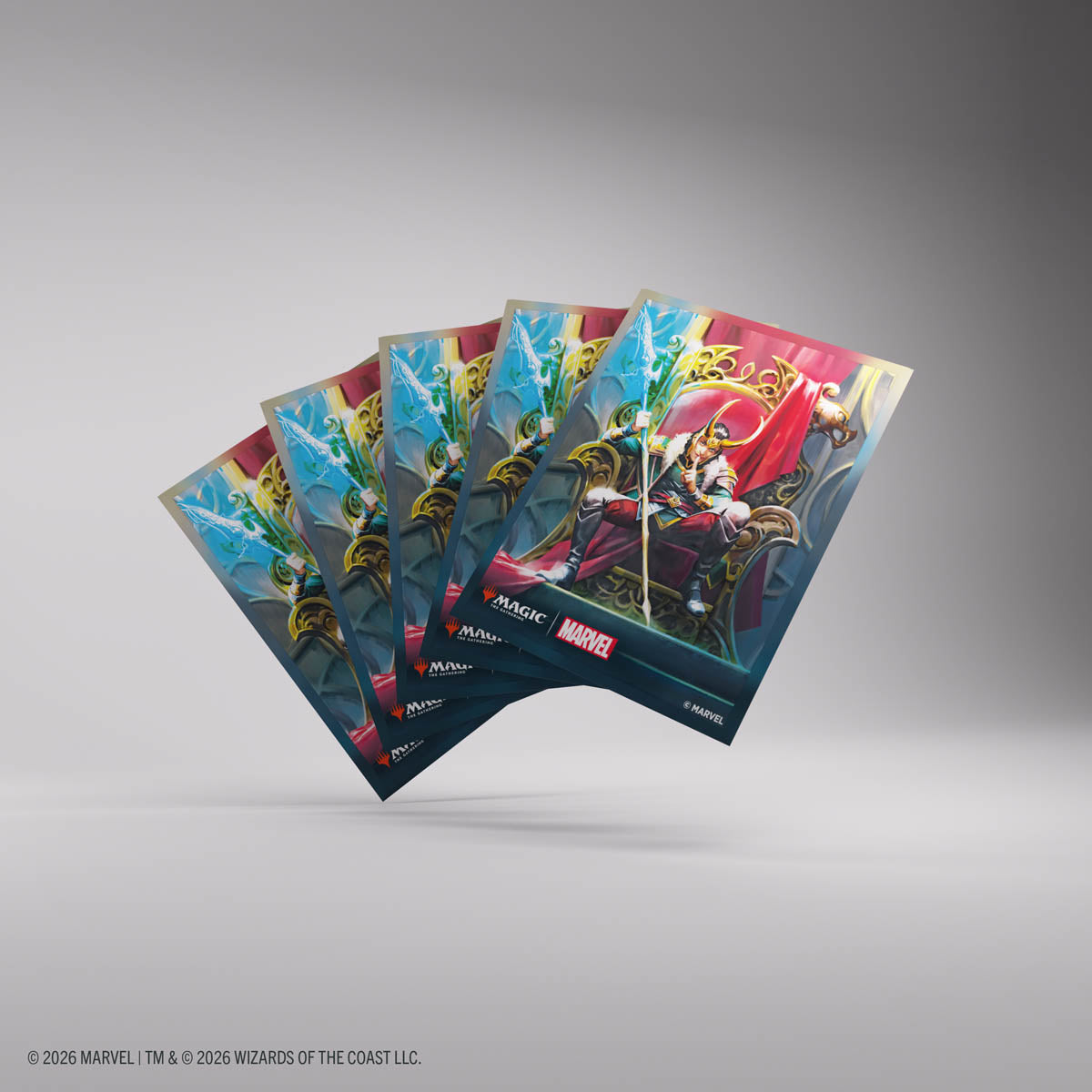 Gamegenic Standard Marvel Super Heroes Art Sleeves: Loki Laufeyson (105ct.)
