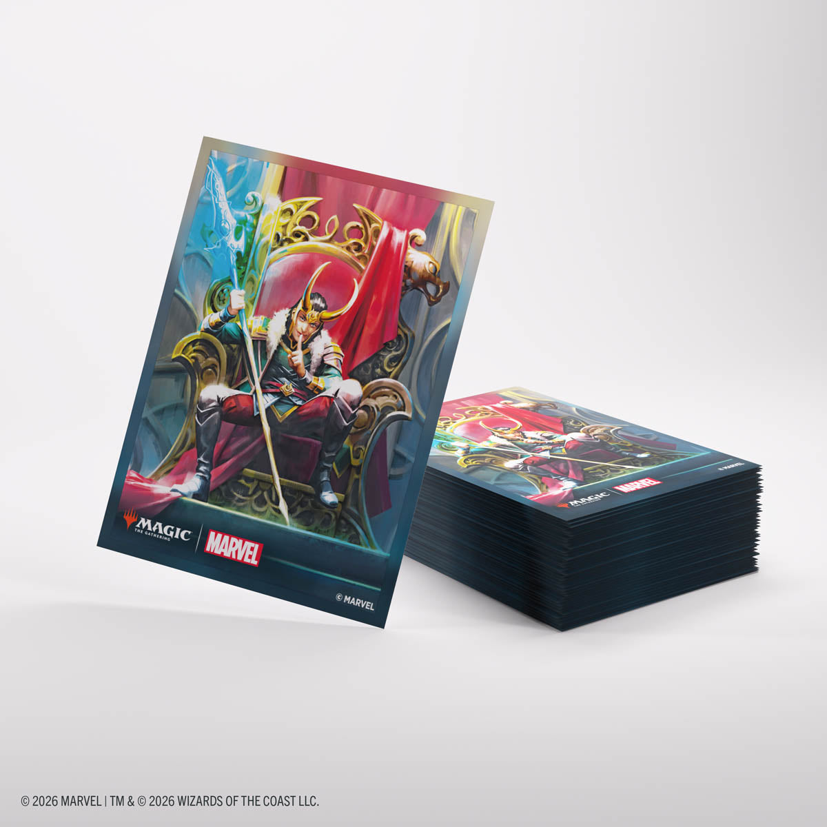 Gamegenic Standard Marvel Super Heroes Art Sleeves: Loki Laufeyson (105ct.)