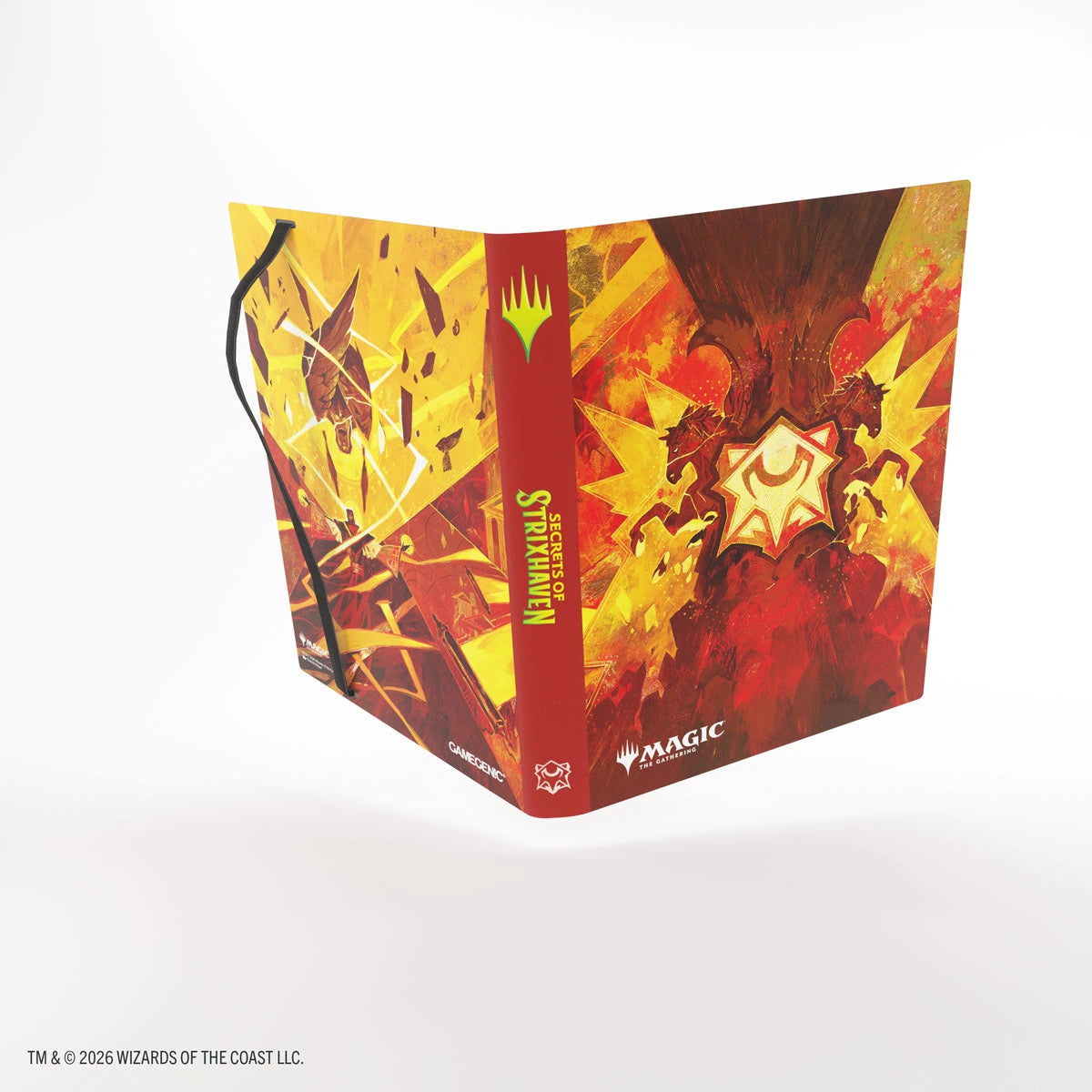 Gamegenic 18-Pocket Binder: Secrets of Strixhaven - Lorehold (Casual Album)