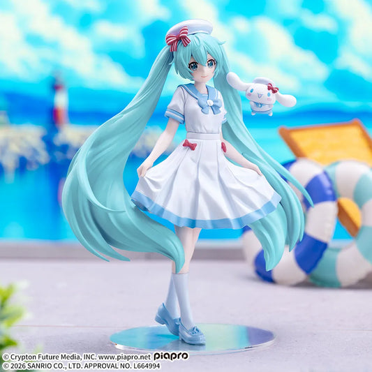 SEGA: Hatsune Miku X Cinnamoroll Summer Version XStellar Figure