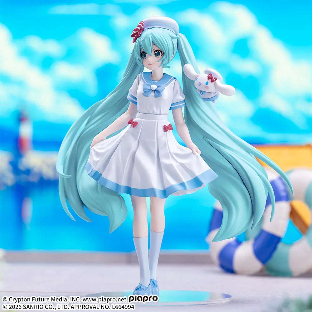 SEGA: Hatsune Miku X Cinnamoroll Summer Version XStellar Figure