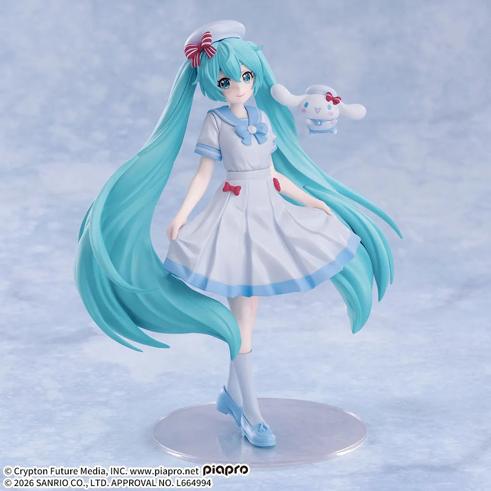 SEGA: Hatsune Miku X Cinnamoroll Summer Version XStellar Figure