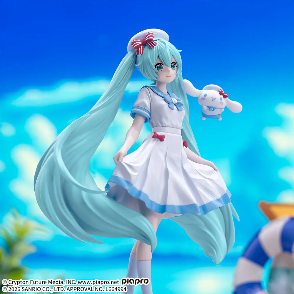 SEGA: Hatsune Miku X Cinnamoroll Summer Version XStellar Figure