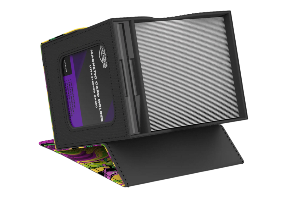 Realm Guard Windowed Deck Box: Melting Black Lotus