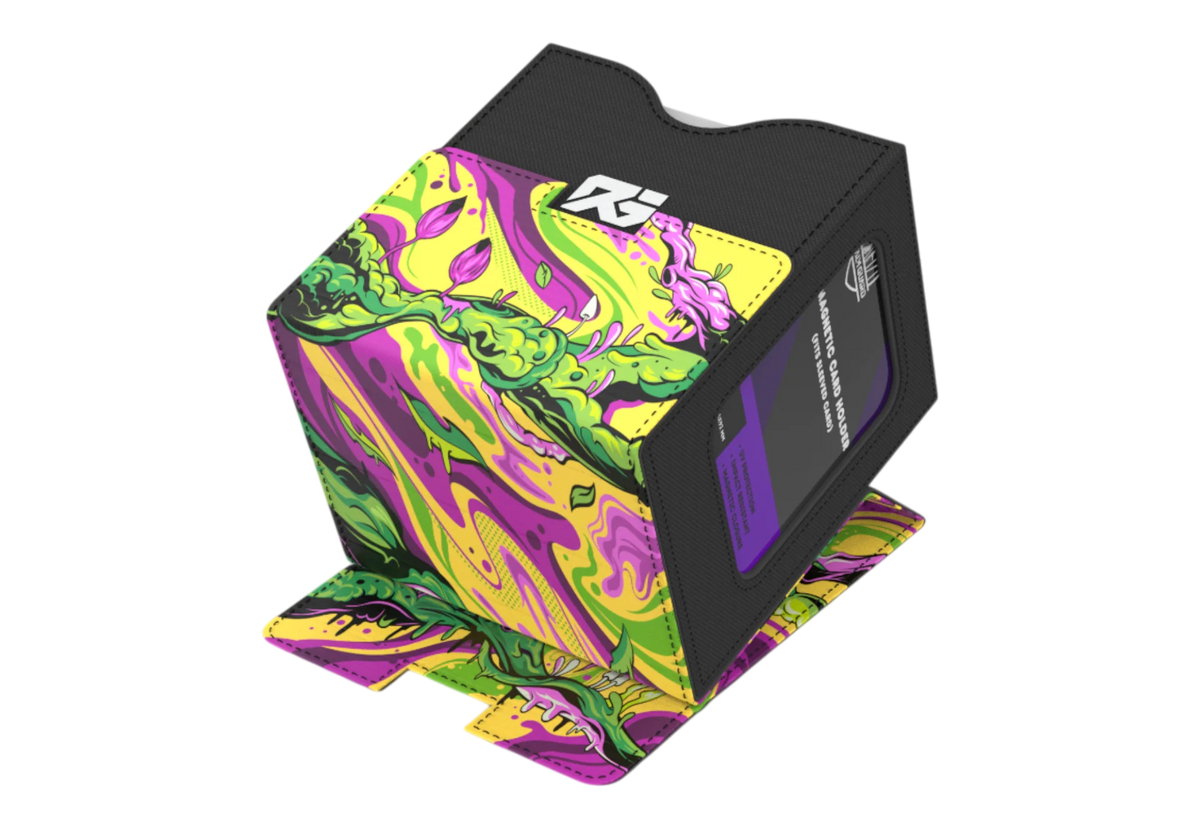 Realm Guard Windowed Deck Box: Melting Black Lotus