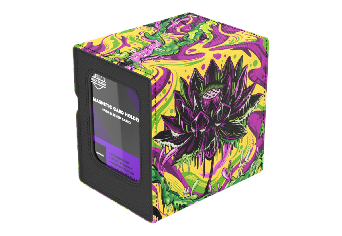 Realm Guard Windowed Deck Box: Melting Black Lotus