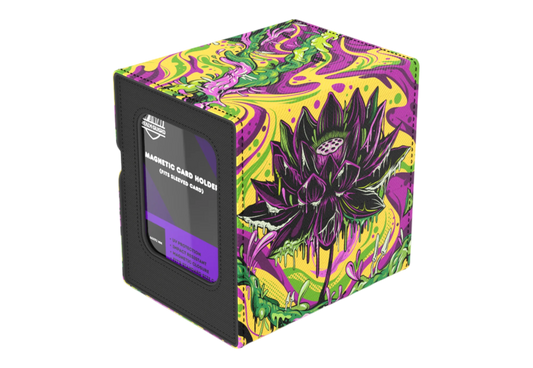 Realm Guard Windowed Deck Box: Melting Black Lotus