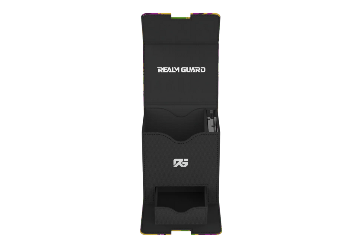 Realm Guard Windowed Deck Box: Melting Black Lotus