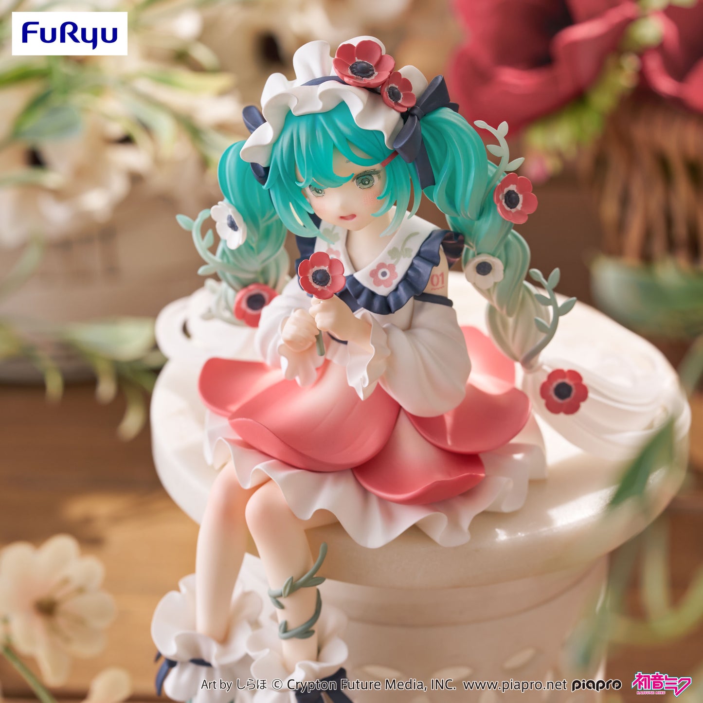 FuRyu: Hatsune Miku (Flower Fairy - Anemone) Noodle Stopper Figure