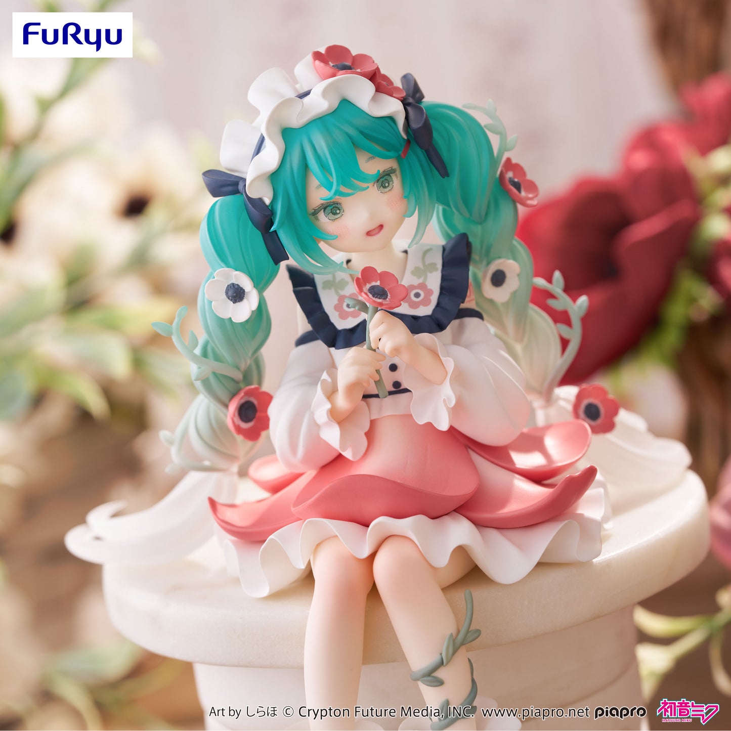 FuRyu: Hatsune Miku (Flower Fairy - Anemone) Noodle Stopper Figure