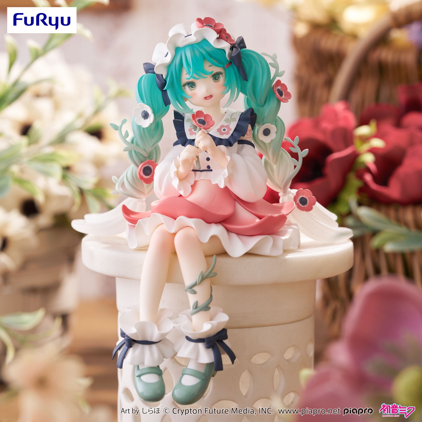 FuRyu: Hatsune Miku (Flower Fairy - Anemone) Noodle Stopper Figure