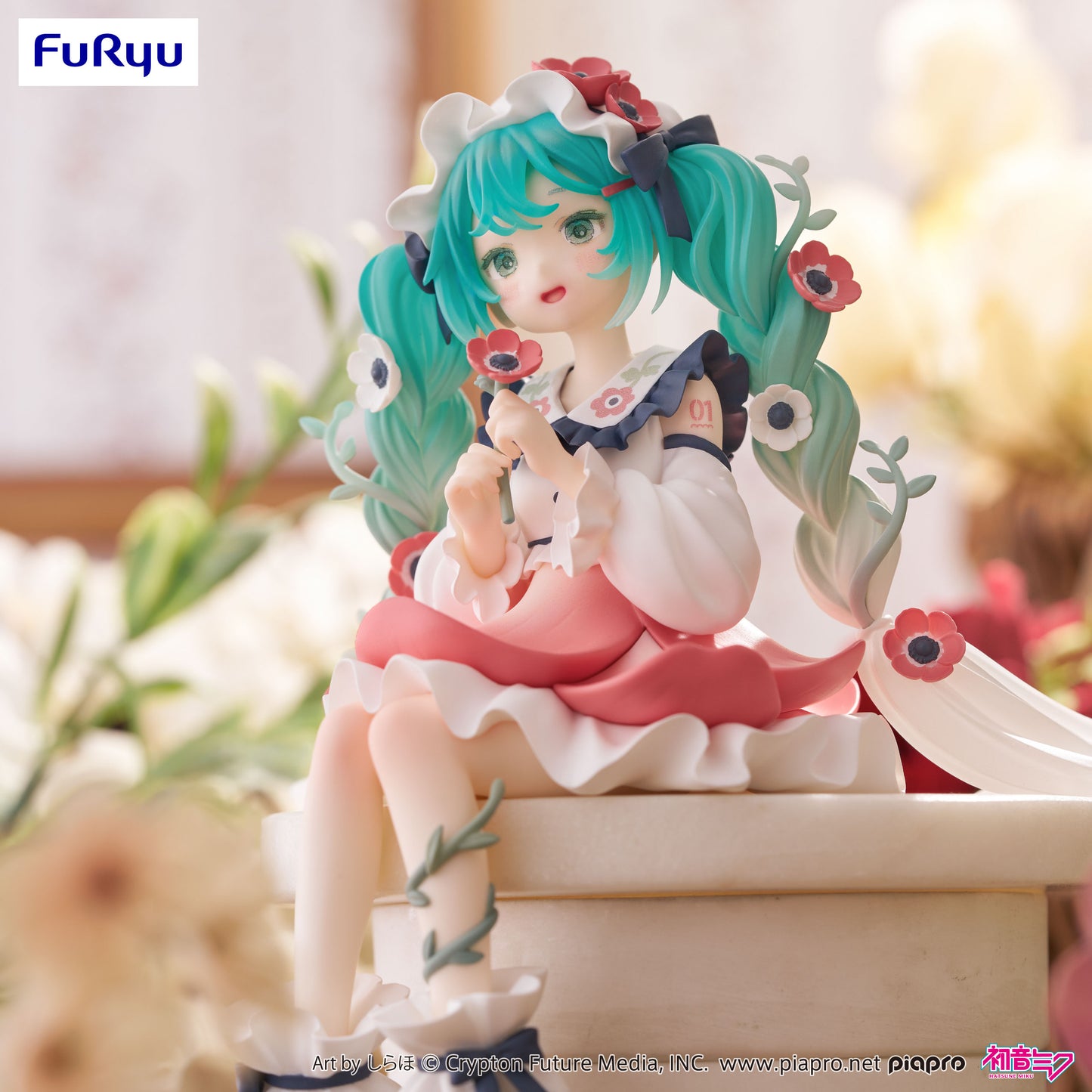 FuRyu: Hatsune Miku (Flower Fairy - Anemone) Noodle Stopper Figure
