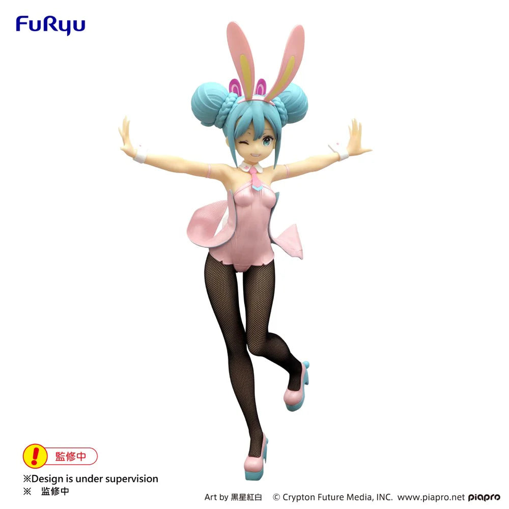 FuRyu: Hatsune Miku (BiCute Bunnies Wink Pearl Pink) Figure