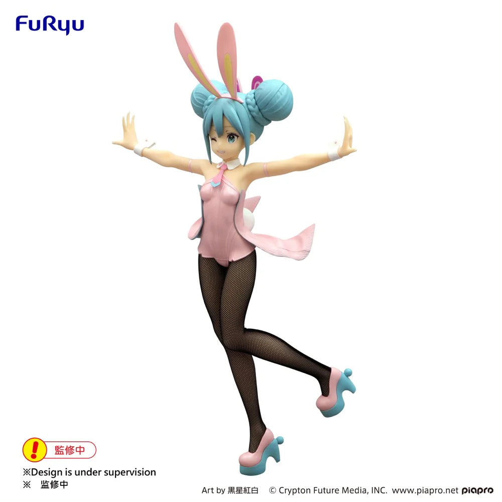 FuRyu: Hatsune Miku (BiCute Bunnies Wink Pearl Pink) Figure