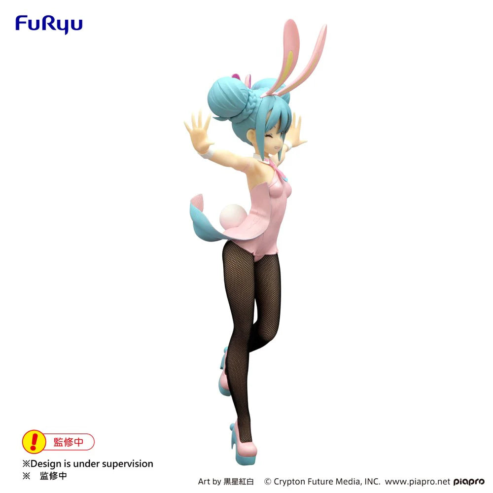 FuRyu: Hatsune Miku (BiCute Bunnies Wink Pearl Pink) Figure