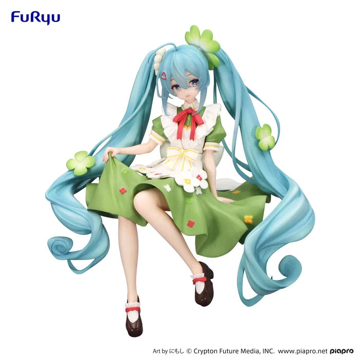FuRyu: Hatsune Miku (Flower Fairy - Clover) Noodle Stopper Figure