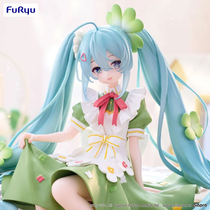 FuRyu: Hatsune Miku (Flower Fairy - Clover) Noodle Stopper Figure