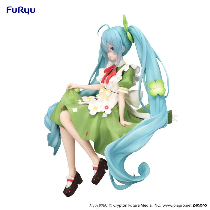 FuRyu: Hatsune Miku (Flower Fairy - Clover) Noodle Stopper Figure
