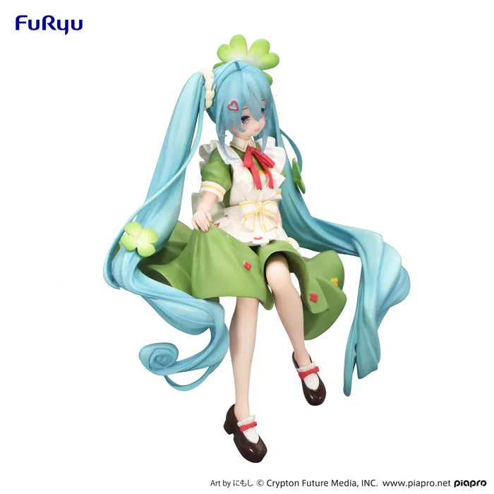 FuRyu: Hatsune Miku (Flower Fairy - Clover) Noodle Stopper Figure