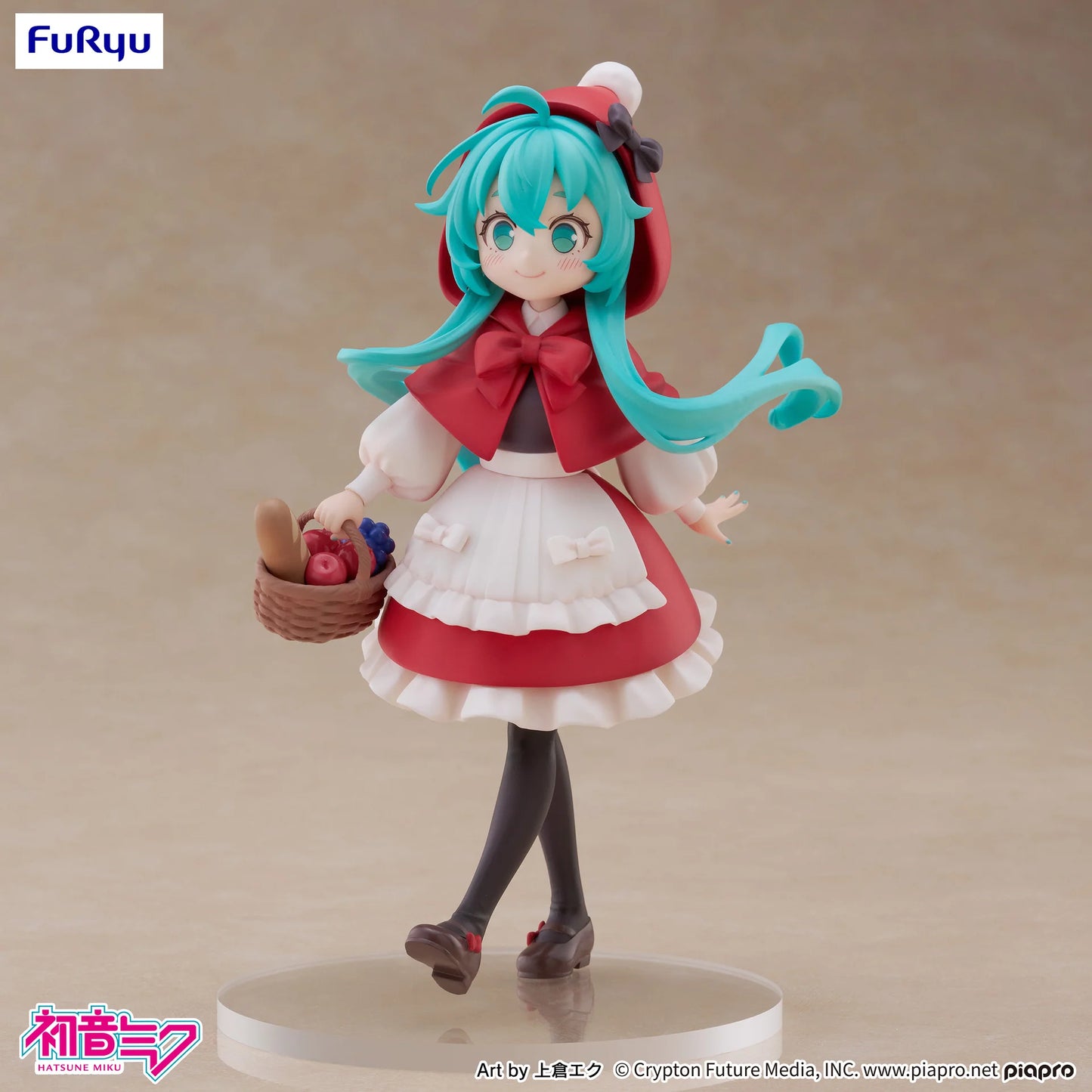 FuRyu: Hatsune Miku (Desktop Fairy - Little Red Riding Hood) Figure