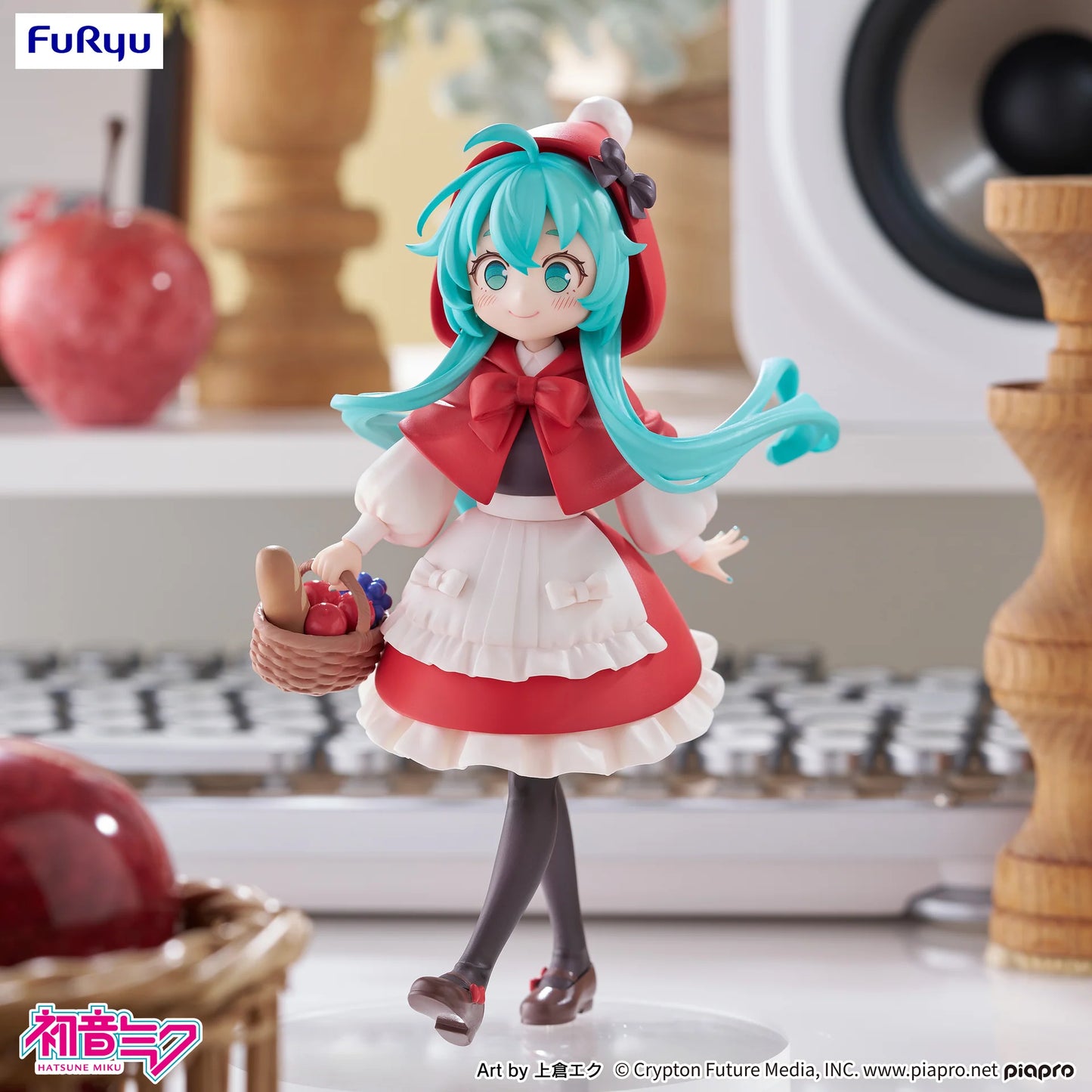 FuRyu: Hatsune Miku (Desktop Fairy - Little Red Riding Hood) Figure