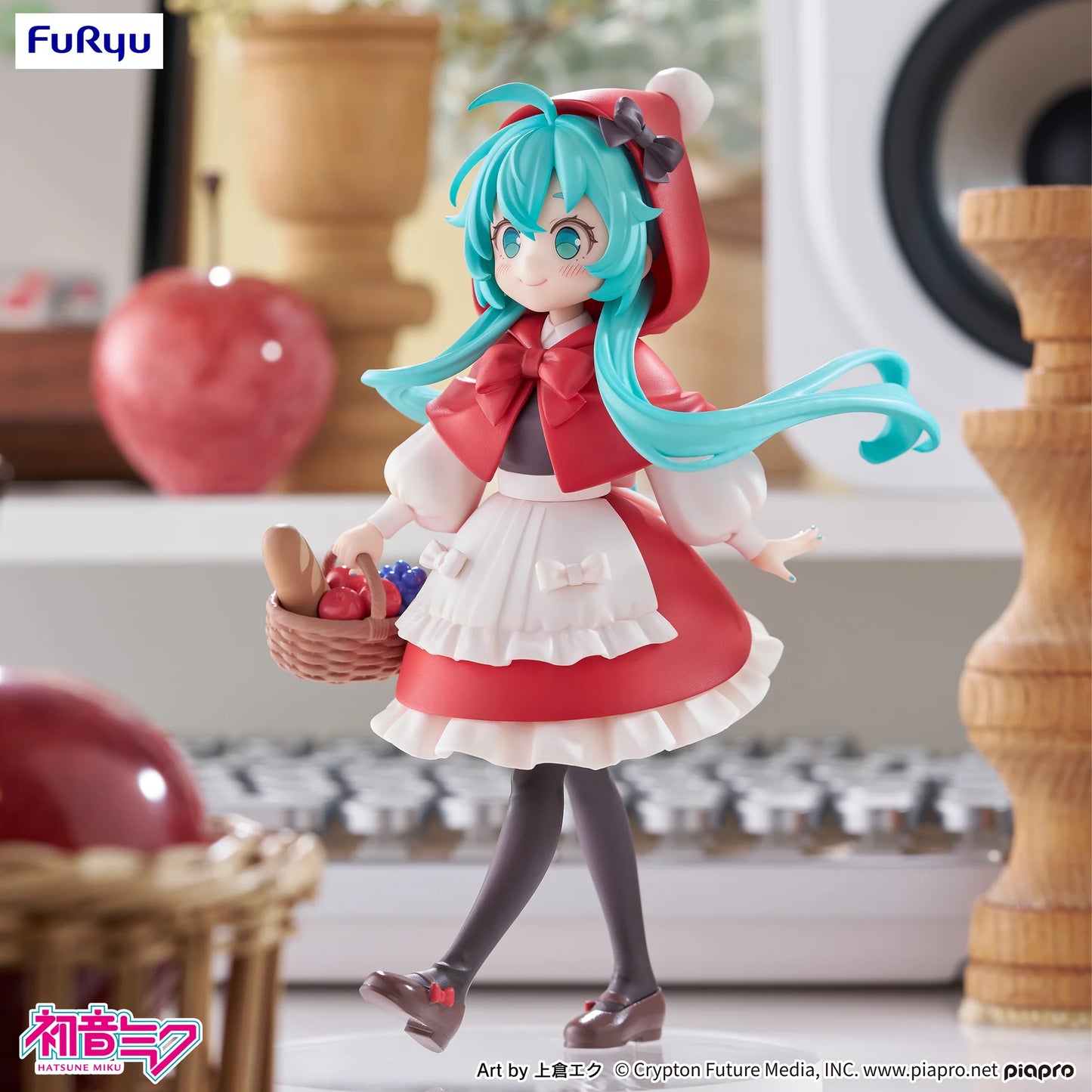 FuRyu: Hatsune Miku (Desktop Fairy - Little Red Riding Hood) Figure