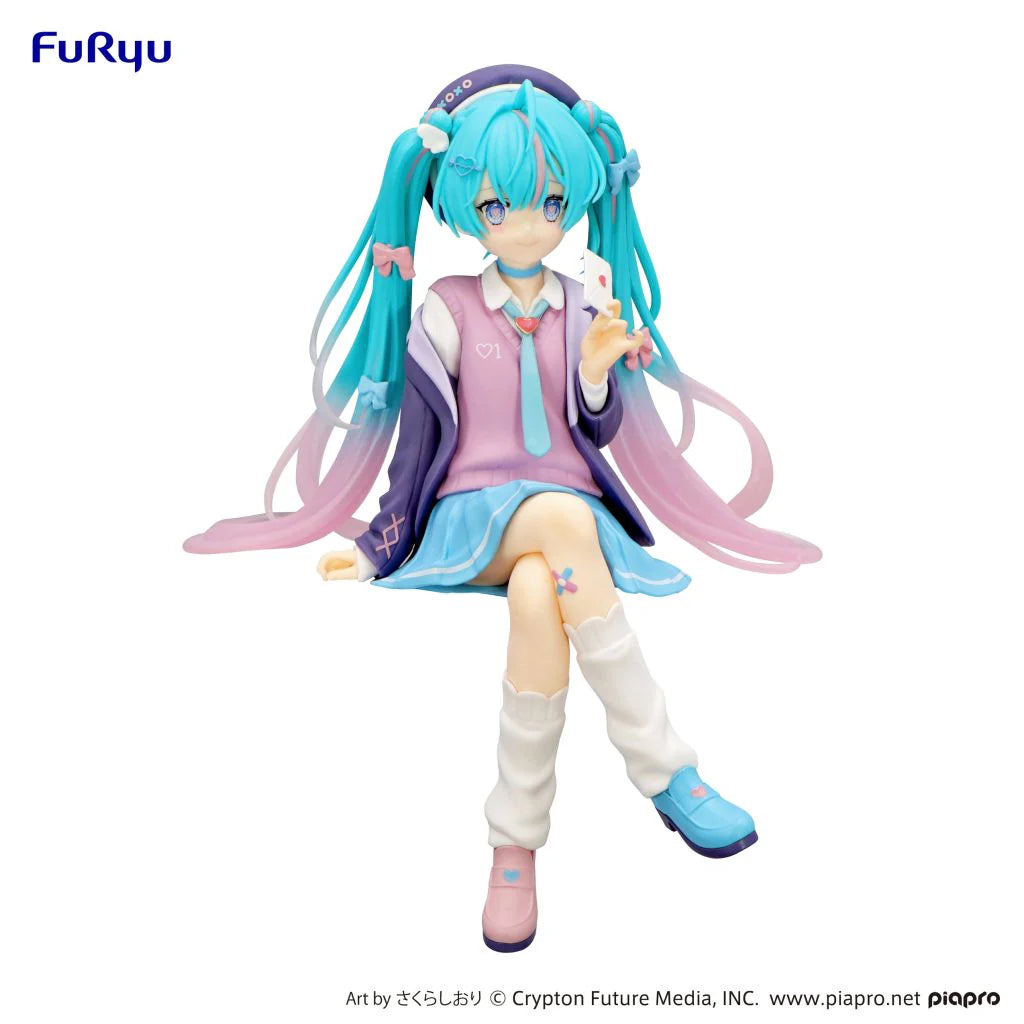 FuRyu: Hatsune Miku (Love Blazer - Navy Color Version) Noodle Stopper Figure
