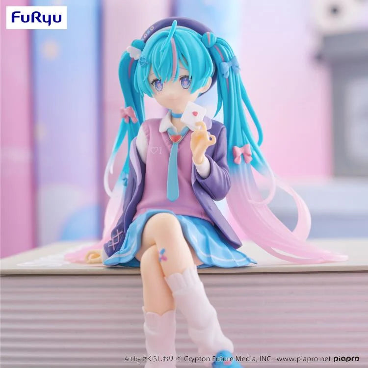 FuRyu: Hatsune Miku (Love Blazer - Navy Color Version) Noodle Stopper Figure