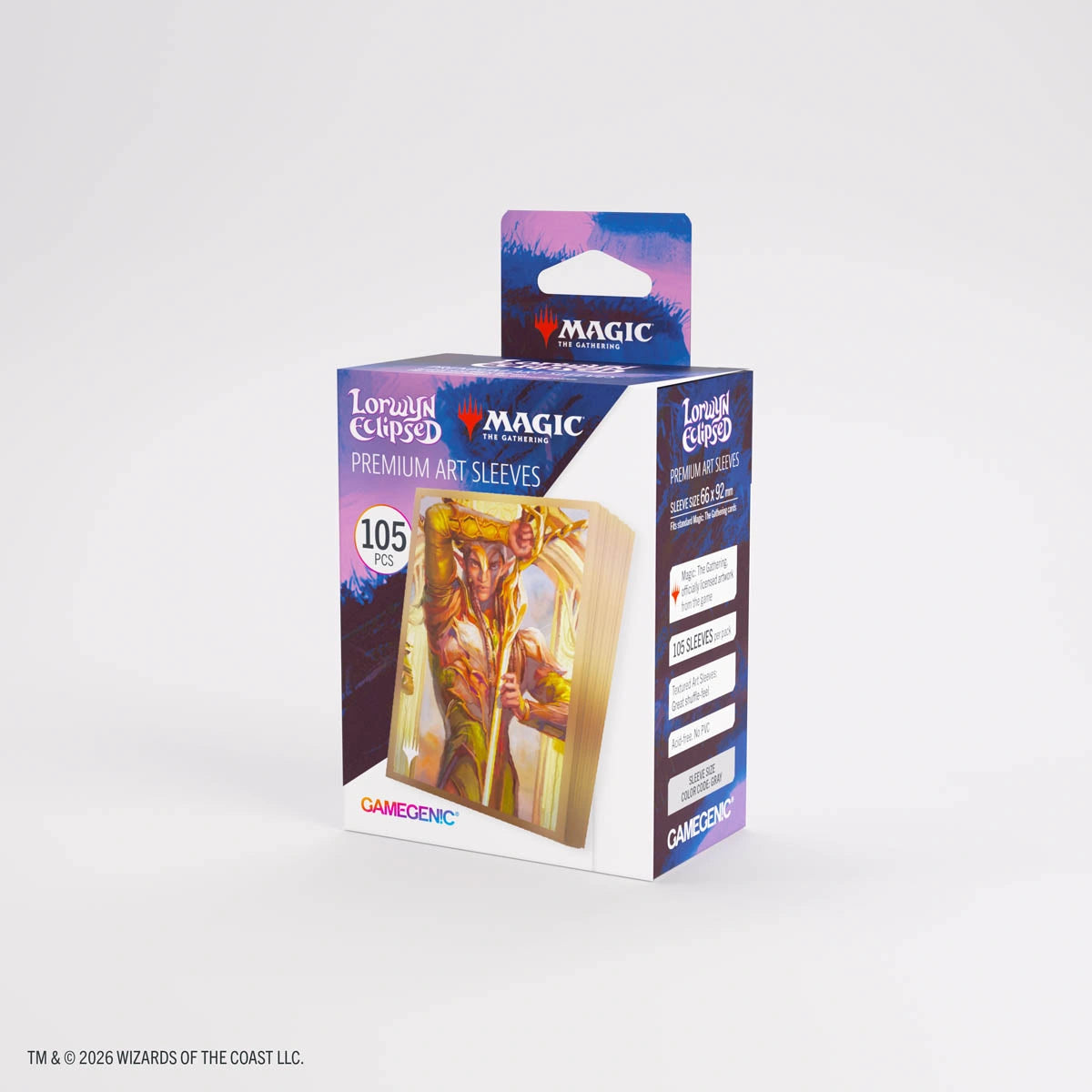 Gamegenic Standard Lorwyn Eclipsed Art Sleeves: Morcant's Loyalist (105ct.)