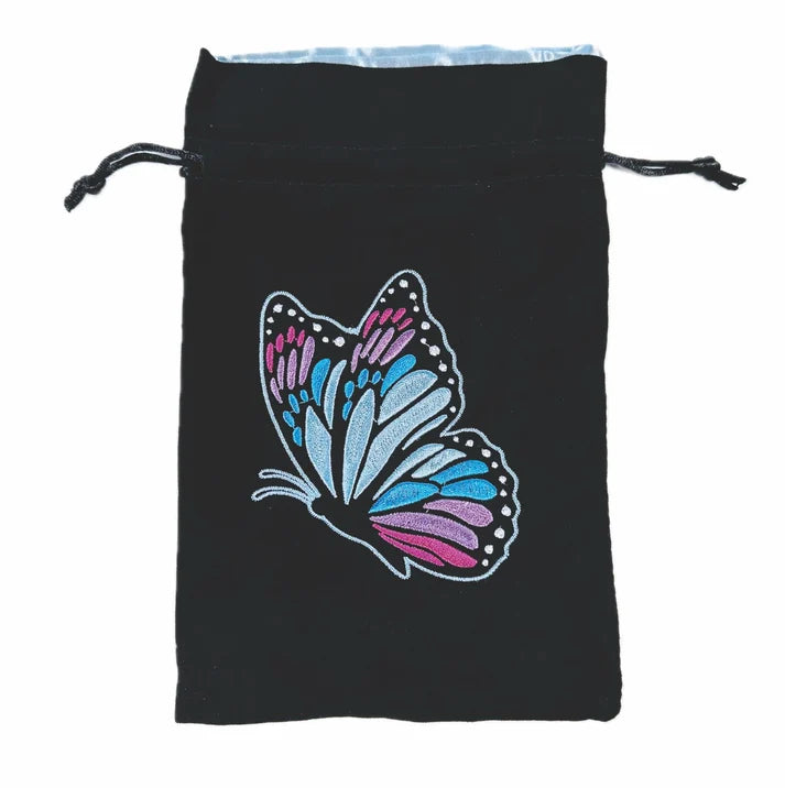 Black Oak Workshop Dice Bag: Morpho Butterfly