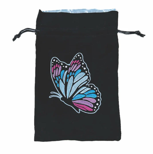 Black Oak Workshop Dice Bag: Morpho Butterfly
