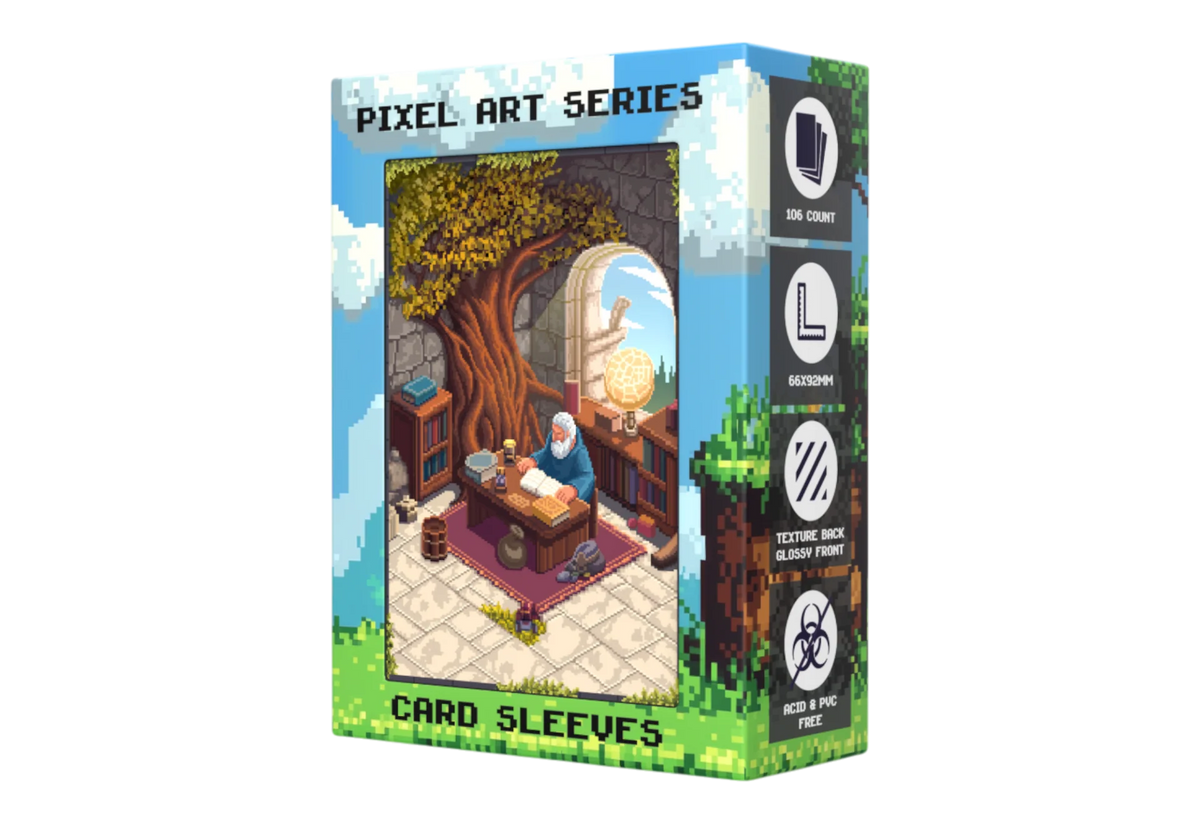 Realm Guard Card Sleeves (Pixel Series) - Mystwood Study